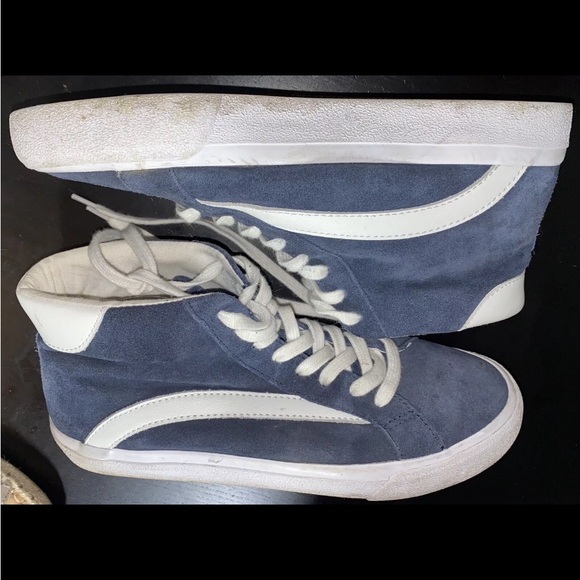 Madewell Sidewalk High Top Sneakers AA183 Suede Women’s US 8.5 Men’s US 7 - Picture 4 of 9